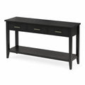 Console en MDF noir
